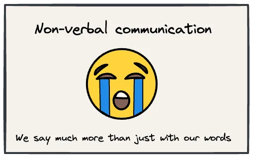 Body language conveys meaning as powerfully as words