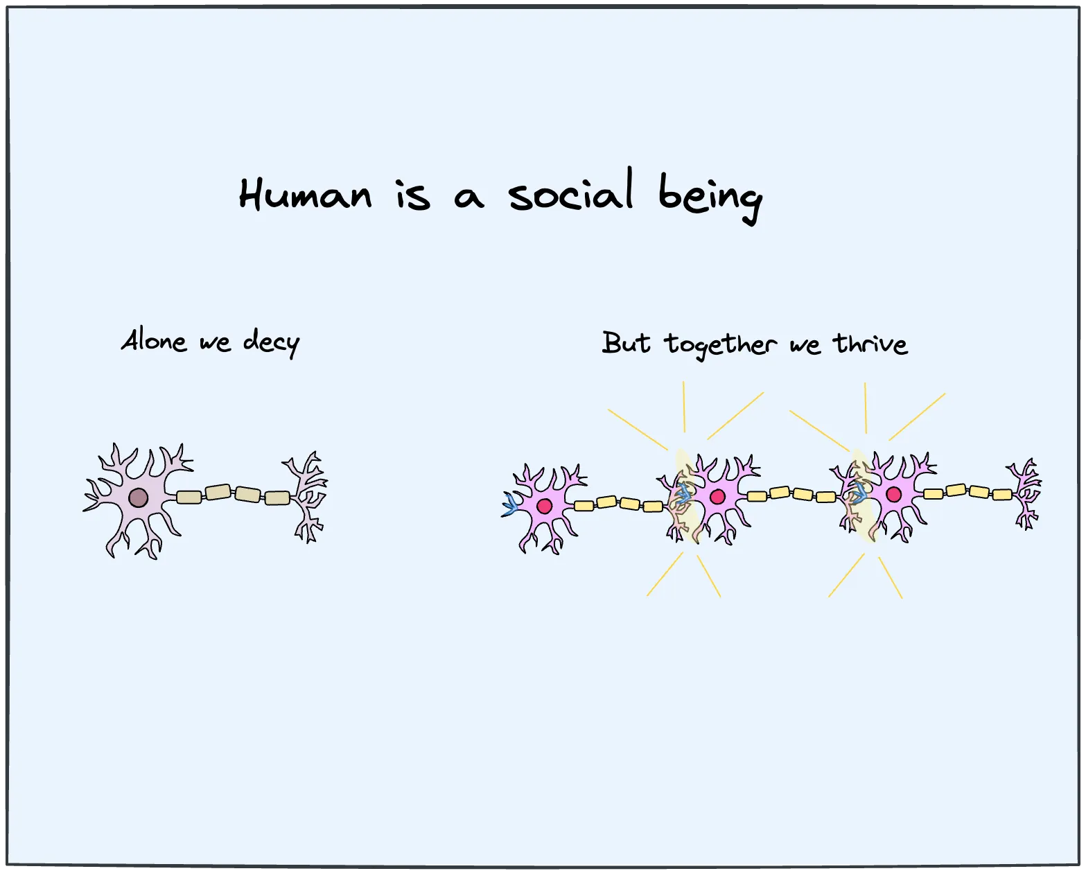 Human is a social being