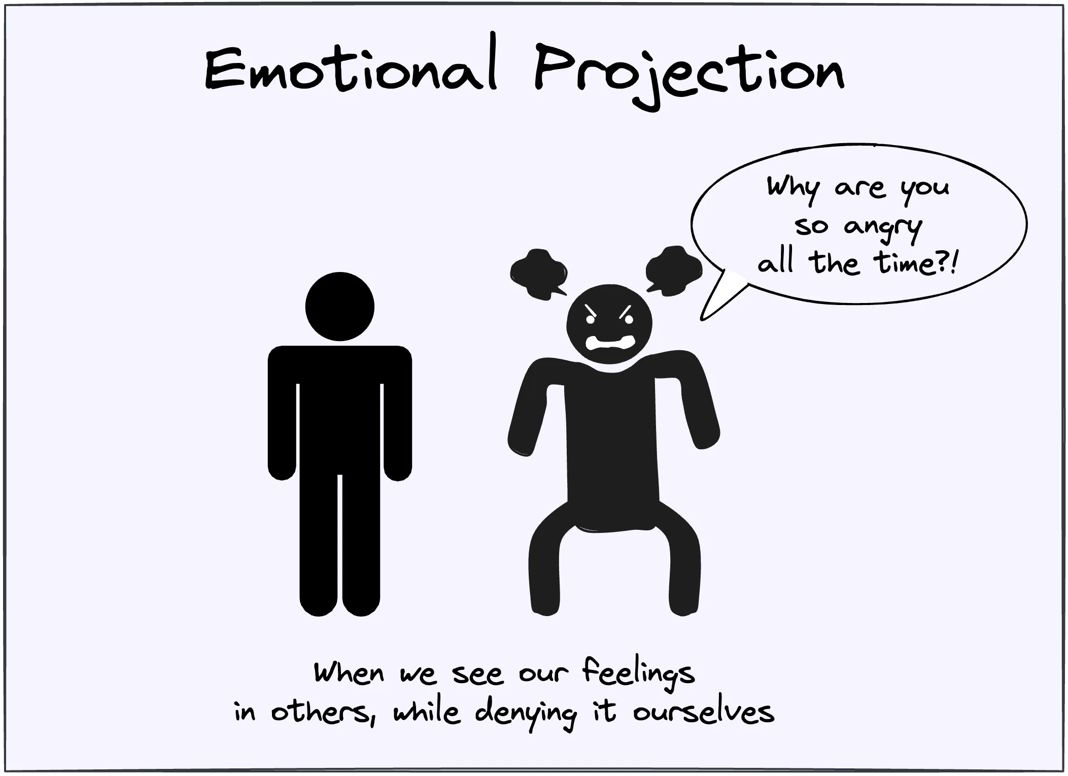 We attribute our emotions to others and misread theirs